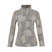 BLOUSON GREY LEAVES - Dolcezza