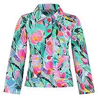 BLOUSON SPIRITO VERT MULTI - Dolcezza