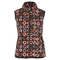DOUDOUNE SM SASKA NOIR MULTI - Dolcezza