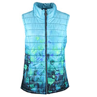 GILET DOUDOUNE SUSAN TURQUOISE - Dolcezza