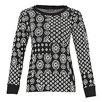 PULL AARHUS NOIR BLANC - Dolcezza