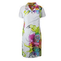 ROBE GALIA BLANC MULTI  - Dolcezza