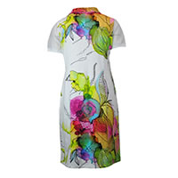 ROBE GALIA BLANC MULTI  - Dolcezza