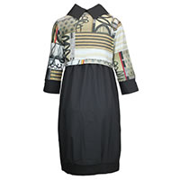 ROBE JANET BLACK SANDY - Dolcezza