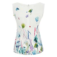 TOP SILVINA BLANC MULTI - Dolcezza