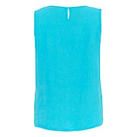 TOP SIRINA LIN TURQUOISE - Dolcezza