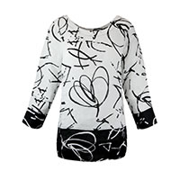 TOP YIN BLANC NOIR - Dolcezza