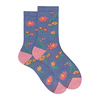 FLEURS PEINTES 516822 F ORAGE - Doré Doré