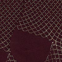 LOSANGES 516170 F AUBERGINE - Doré Doré