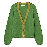CARDIGAN COCCO VERT - Dr Bloom