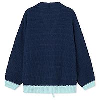 CARDIGAN TRAMONTANA BLEU  - Dr Bloom