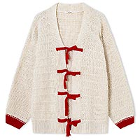 CARDIGAN TRAMONTANA ECRU - Dr Bloom