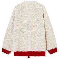 CARDIGAN TRAMONTANA ECRU - Dr Bloom