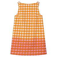 DRESS ENCANTO VICHY ORANGE - Dr Bloom