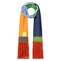 ECHARPE PETAL ORANGE MULTI - Dr Bloom