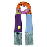 ECHARPE PETAL TURQUOISE MULTI - Dr Bloom