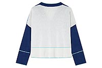 PULL CHIPIRON BLEU ECRU - Dr Bloom