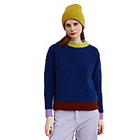 PULL MOSS BLEU MULTI - Dr Bloom
