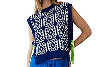 PULL SM GUSTO BLEU ECRU - Dr Bloom