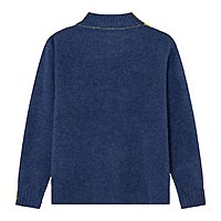 PULL TWIST JAUNE BLEU - Dr Bloom