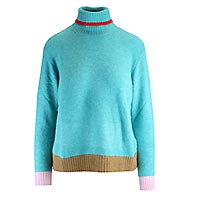ROLLNECK BYE TURQUOISE MULTI - Dr Bloom