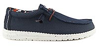 WALLY SOX BLUE NAVY - Hey Dude