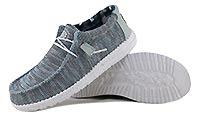 WALLY SOX ICE GREY - Hey Dude