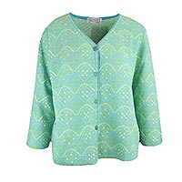 GILET MALOJA VERT D EAU - Dunque