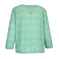 GILET MALOJA VERT D EAU - Dunque
