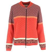 GILET ZIP ALBULA ORANGE MULTI - Dunque