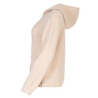 HOODIE VALTELINA BEIGE  - Dunque