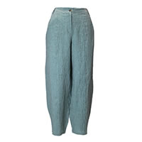 PANTALON MORGANA LIN TILLEUL - Dunque