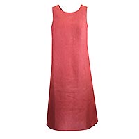 ROBE MELICA LIN CORAIL - Dunque