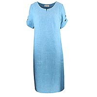 ROBE MIKAELA LIN TURQUOISE - Dunque