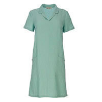 ROBE MUGUET LIN AQUA - Dunque