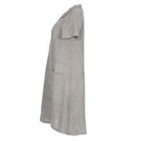 ROBE MUGUET LIN GRIS - Dunque