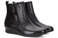 FELICIA BOOT ZIP BLACK - Ecco