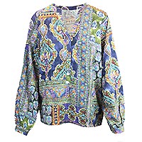 EASY BLUE GREEN MULTI - Emily Van Den Bergh