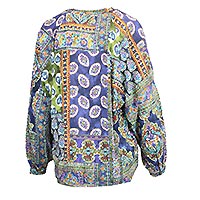 EASY BLUE GREEN MULTI - Emily Van Den Bergh