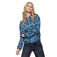 EDINA BLUE LEO - Emily Van Den Bergh