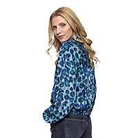 EDINA BLUE LEO - Emily Van Den Bergh