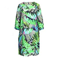 EKILA DRESS GREEN MULTI - Emily Van Den Bergh