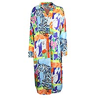 ELMER MAXI DRESS TIGER - Emily Van Den Bergh