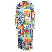 ELMER MAXI DRESS TIGER - Emily Van Den Bergh