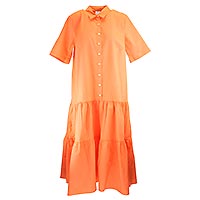 EMILIA DRESS ORANGE  - Emily Van Den Bergh