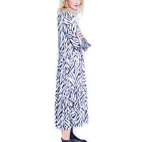 EOLY ZEBRA DRESS - Emily Van Den Bergh