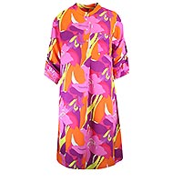 EPOK DRESS PURPLE ORANGE - Emily Van Den Bergh