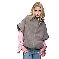 ERIN ZIP TAUPE - Emily Van Den Bergh