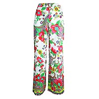 ERMINA PANT FLOWERS - Emily Van Den Bergh
