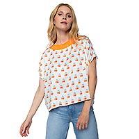 TOP CHERRY ORANGE - Emily Van Den Bergh